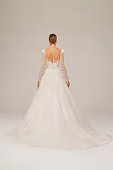 Catherine Dantel Dekolteli A Kesim Gelinlik - Mediha Cambaz Bridal