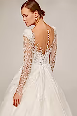 Catherine Dantel Dekolteli A Kesim Gelinlik - Mediha Cambaz Bridal