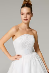 Frank Kasnak İşlemeli Prenses Gelinlik - Mediha Cambaz Bridal