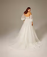 Oly Balon Kol Bohem A Kesim Gelinlik - Mediha Cambaz Bridal
